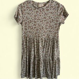 Jessica Simpson Floral Mini Shirt Dress Womens Size Large